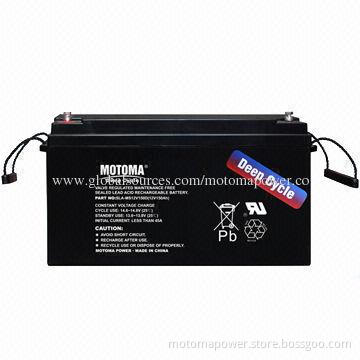 Solar VRLA Battery, 12V/150Ah, with Deep Cycle
